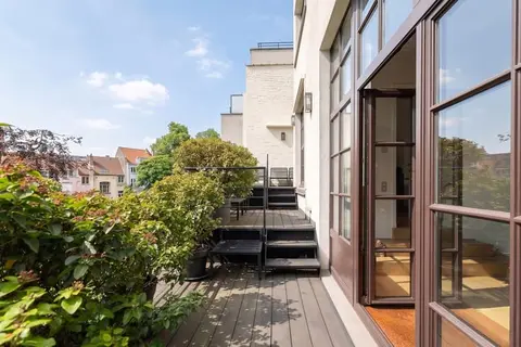 Ixelles - Character duplex with terrace and two parkings
