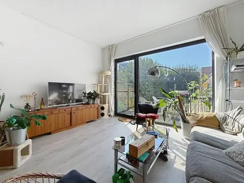 Energiezuinige woning met tuin aan station Gent-Sint-Pieters