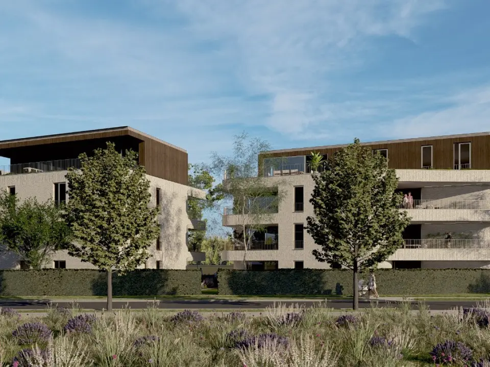 Nieuwbouwappartement met terras in het centrum te Lommel