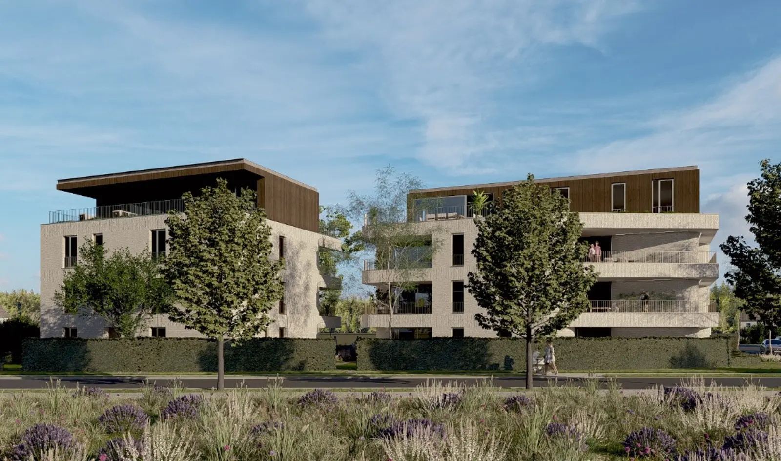 Nieuwbouwappartement met terras in het centrum te Lommel