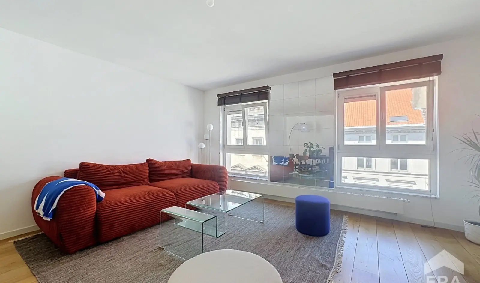 Prachtige gemeubelde duplex met 2 slaapkamers te huur in Bru