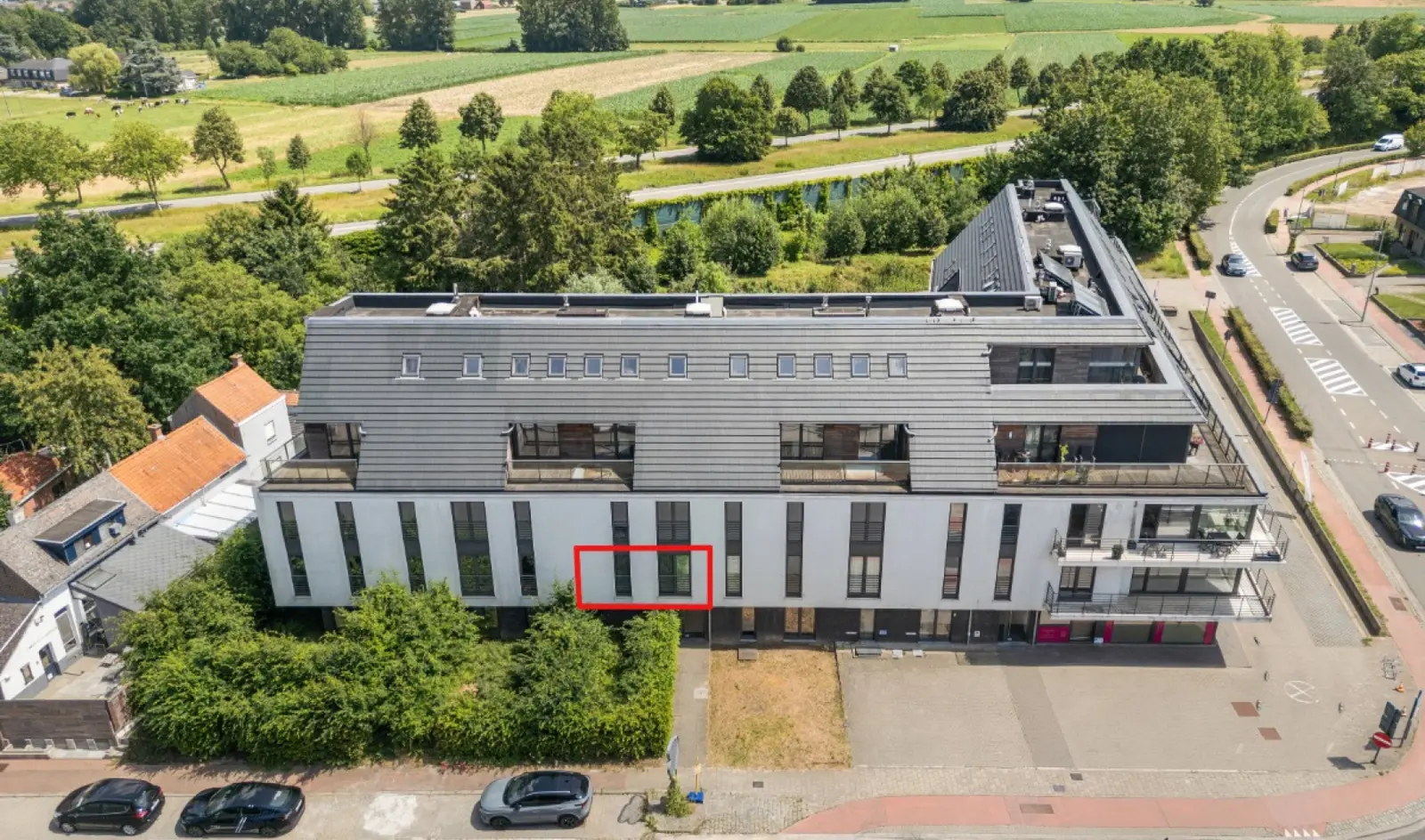 Appartement met 2 slaapkamers in het centrum