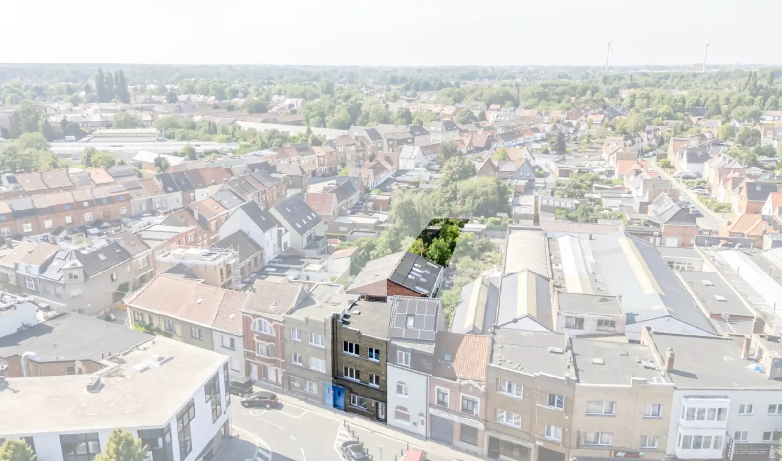 Kangoeroe woning met atelier en tuin in Gent