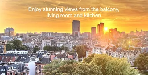 EU: Furnished 1 BR APT of 68 sqm w/ west terrace & views
