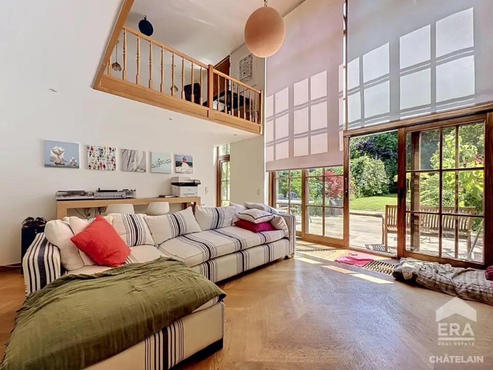 Prachtige duplex met tuin te huur in Elsene