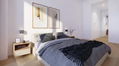 Dansaert district : new apartment, shared garden, 6% VAT !