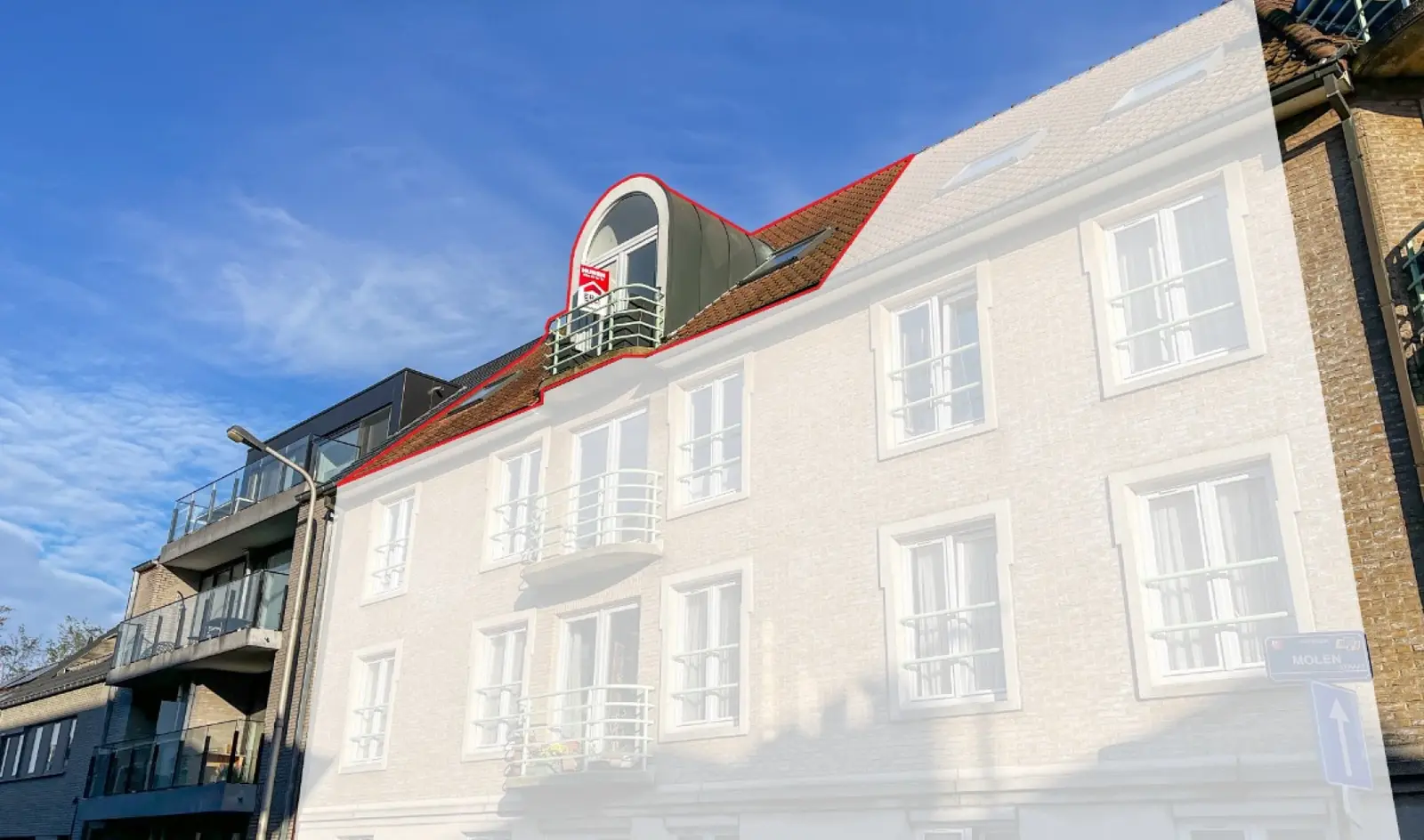 Appartement met twee slaapkamers te huur in Waregem