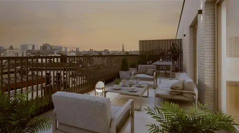 Dansaert district : new apartment, shared garden, 6% VAT !