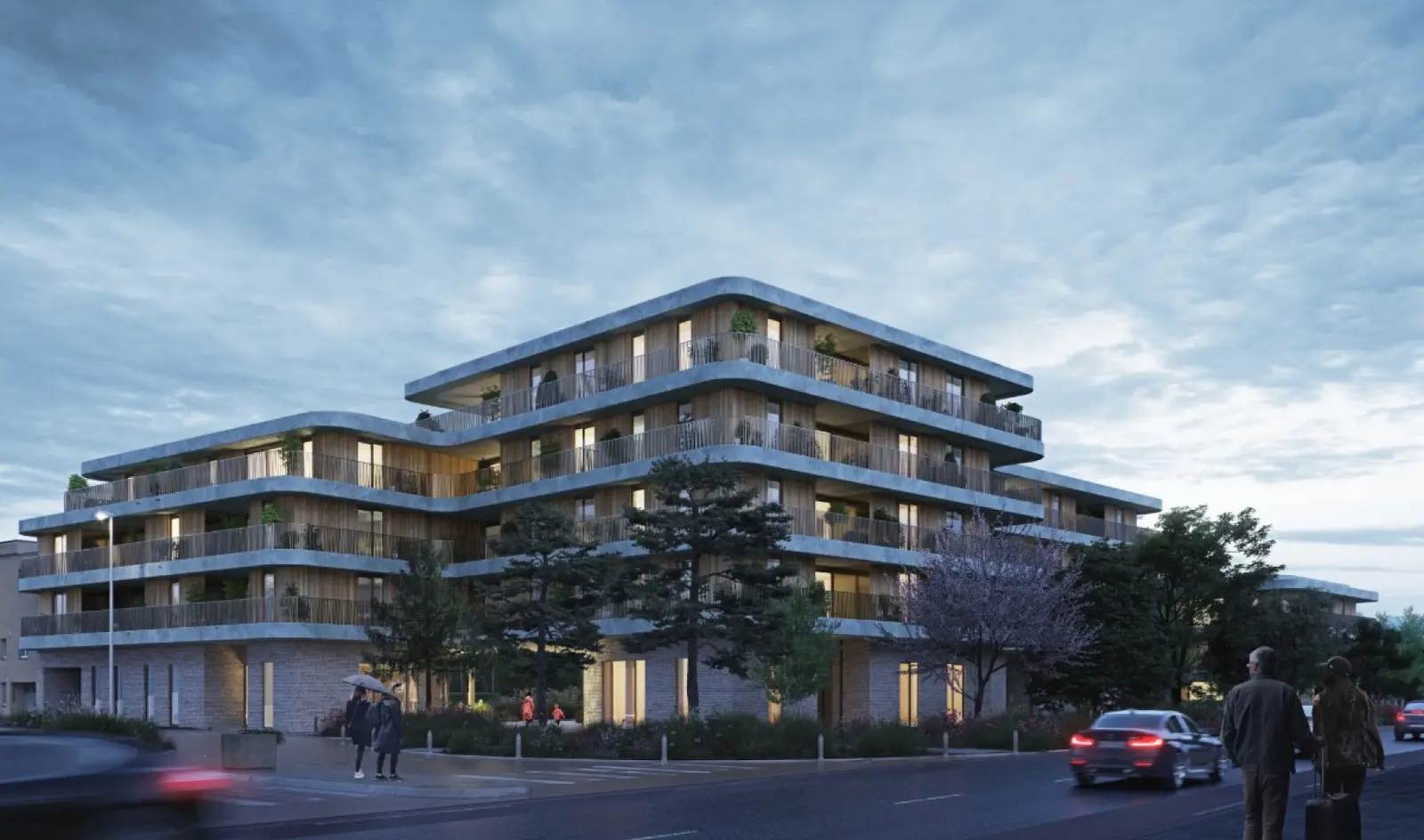 Prachtig nieuwbouwappartement met terras te huur in Lommel
